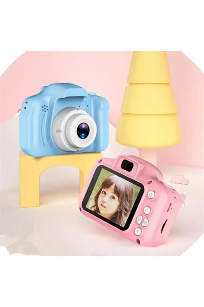 Torima CMR 7 Mavi Mini 1080p Hd Çocuk Kamera Dijital Fotoğraf Makinesi 2-0 Inç Ekran